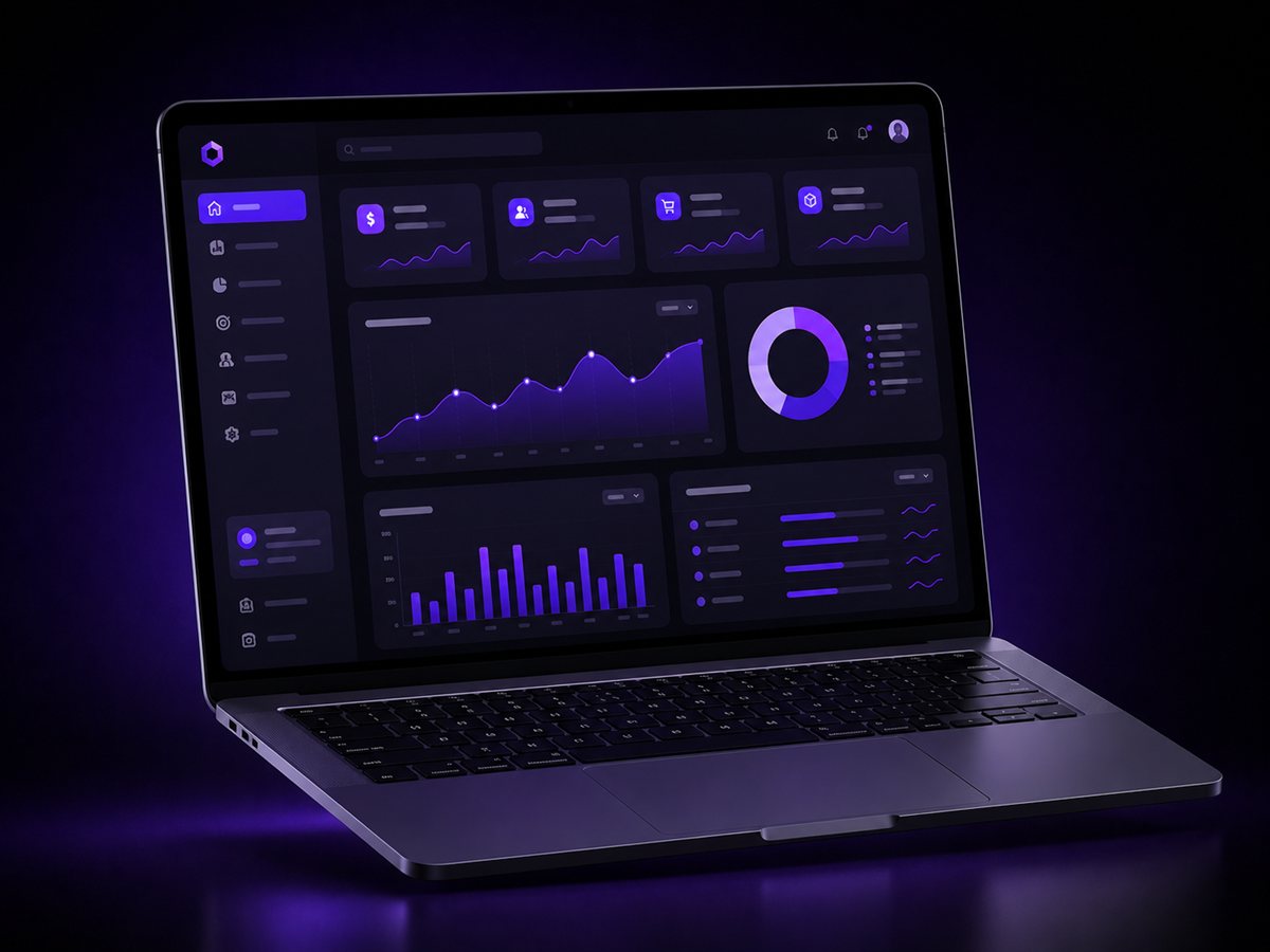 Web app dashboard